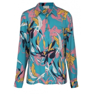 Minus Caitlyn Shirt - Aqua Blue Flow Minus Caitlyn Shirt - Aqua Blue Flow